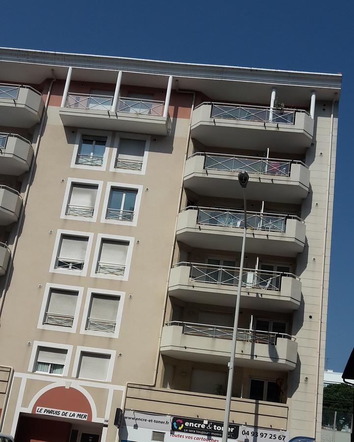 Parvis De La Mer, 50M De La Plage Nizza Exterior foto